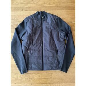Kin by John Lewis Women’s Hybrid Zip Lightweight Jacket Dark Gray Size Medium